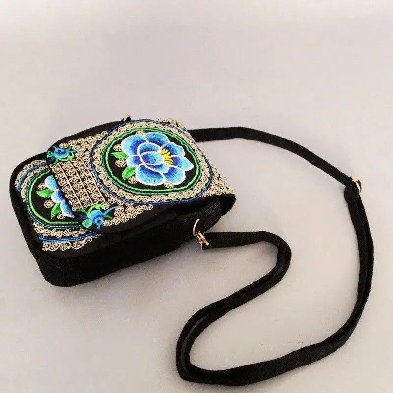 New Vintage Handmade Women Mini Crossbody Bag Pouch, Small Handbag Coin Purse, Style For Ladies