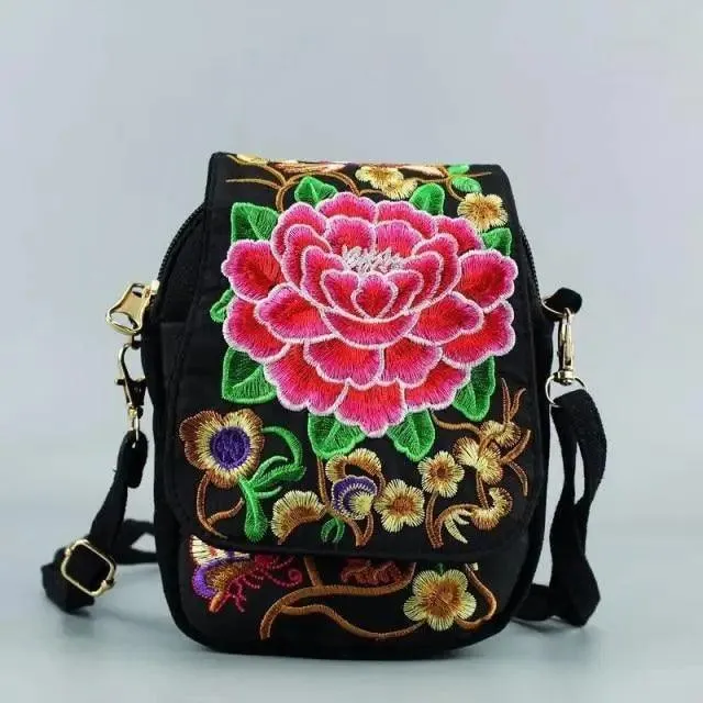New Vintage Handmade Women Mini Crossbody Bag Pouch, Small Handbag Coin Purse, Style For Ladies