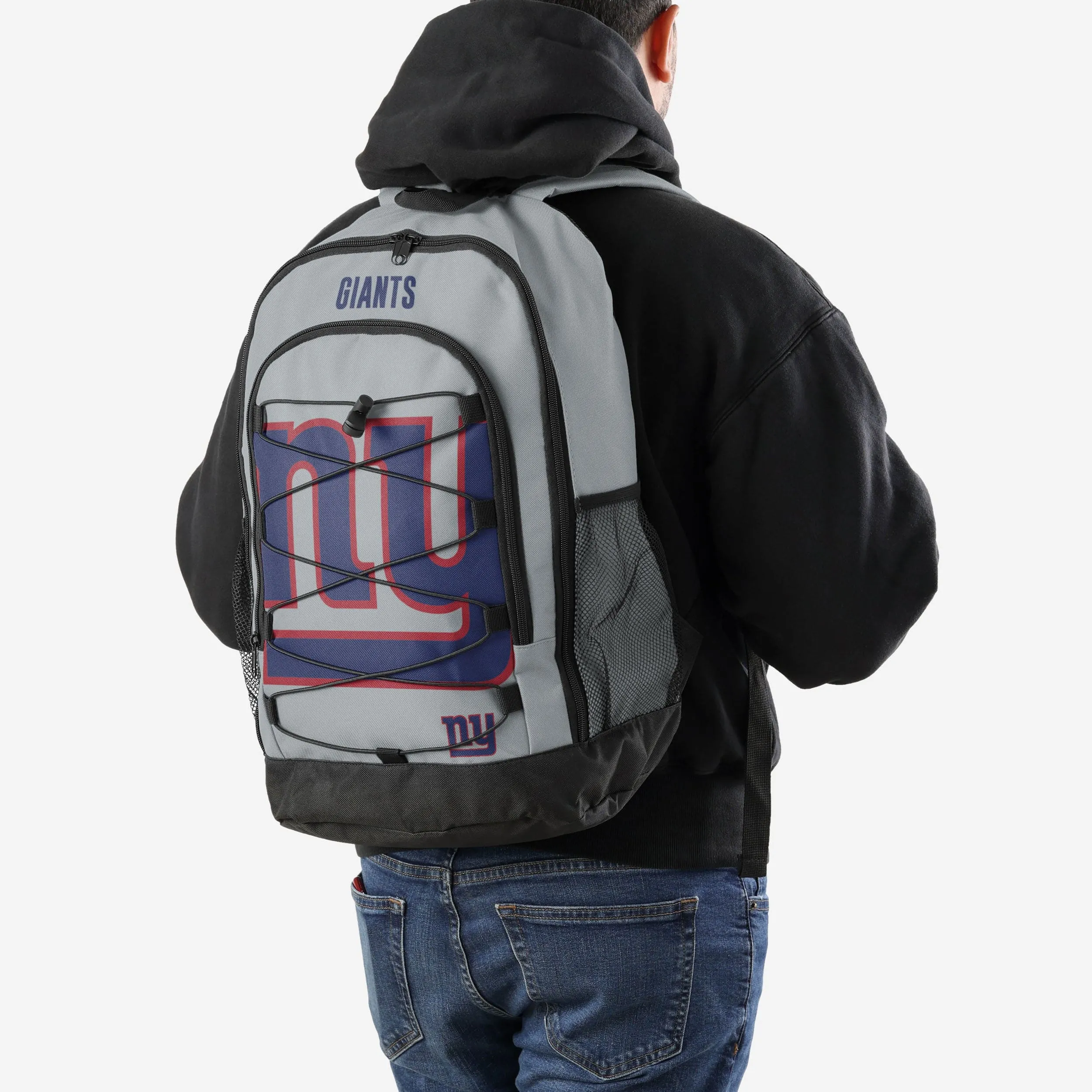 New York Giants Big Logo Bungee Backpack