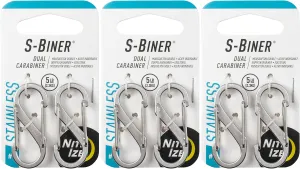 Nite Ize S-Biner 1 - 5 Lb Stainless Steel Card 2