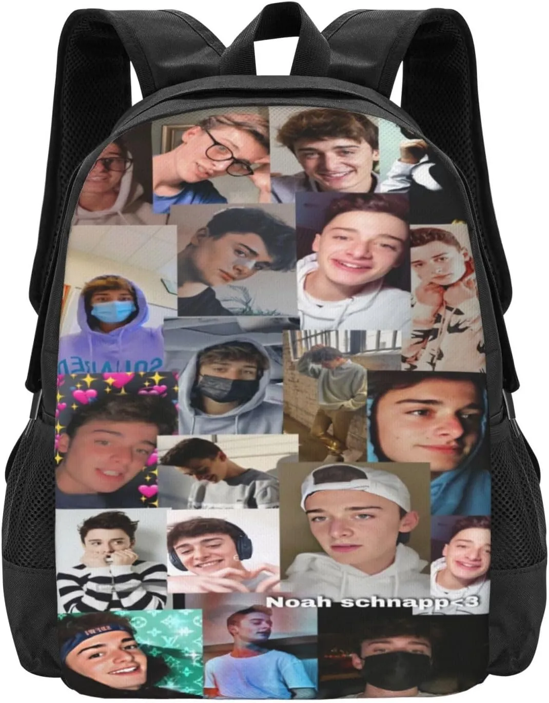 Noah Actors Schnapp Backpack Laptop Computer Backpacks Travel Bag Double Shoulder Daypack for Work Hiking 15.6 Inch
