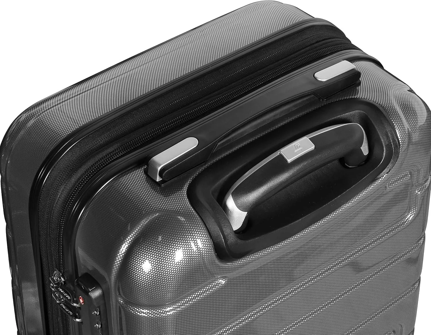 Olympia U.S.A. Nema 22-inch Carry On Luggage Expandable Lightweight Hardside Double 4 Wheel Spinner Suitcase with TSA Lock and Hidden Laptop Compartment
