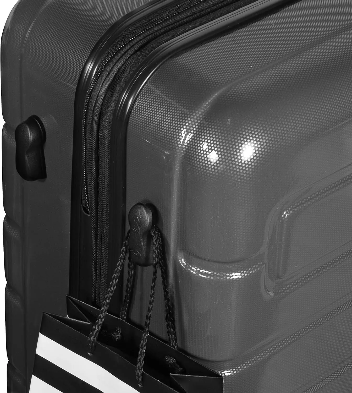 Olympia U.S.A. Nema 22-inch Carry On Luggage Expandable Lightweight Hardside Double 4 Wheel Spinner Suitcase with TSA Lock and Hidden Laptop Compartment