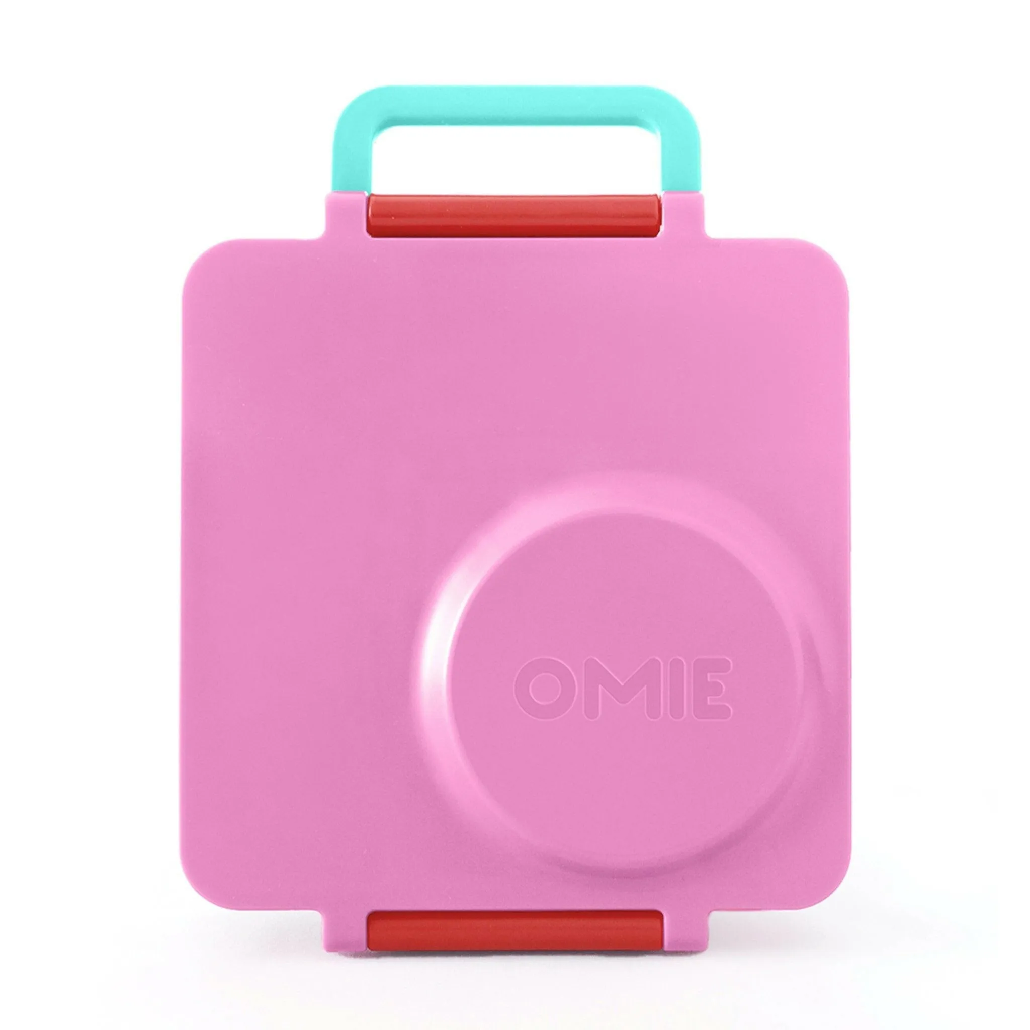 OmieBox V2 Bento Box for Kids - Insulated Bento Lunch Box - Pink Berry