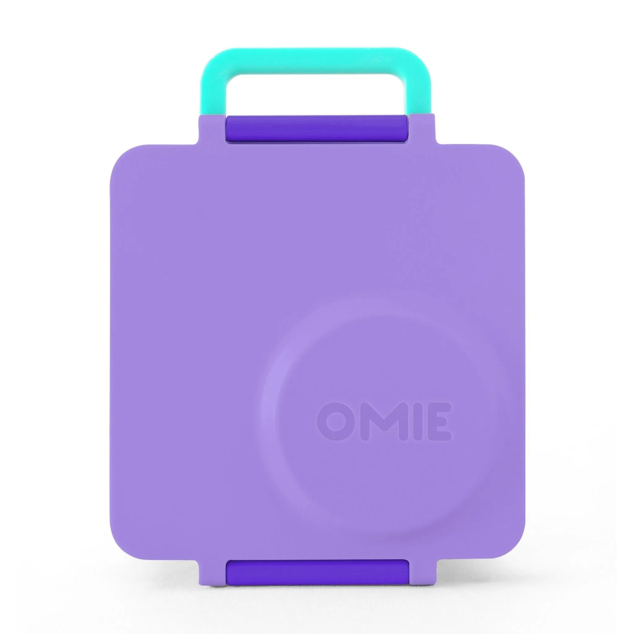 OmieBox V2 Bento Box for Kids - Insulated Bento Lunch Box - Purple Plum