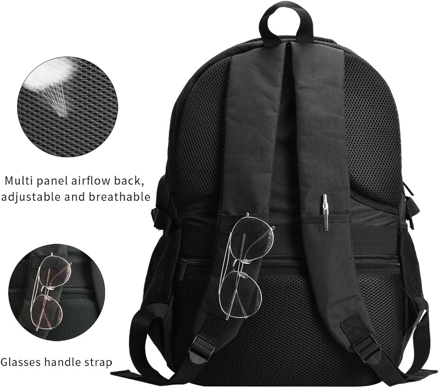One Loves Jamaican Rasta Reggae Travel Backpack Laptop Backpacks Business Rucksack Outdoor Daypack Large Sport Bag with Luggage Strap USB Charging Port for Hiking Working