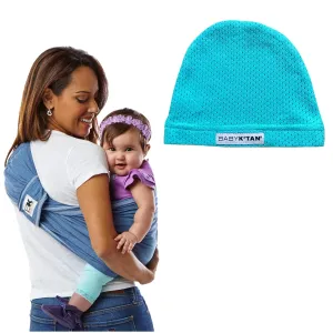 Original Baby K'tan Baby Carrier: #1 Easy Pre-Wrapped, Soft, Slip-On, No Rings, No Buckles | The Best Hands Free Infant Wrap for Newborn to Toddler up to 35lb (See Size Chart)   Baby Hat