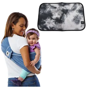Original Baby K'tan Baby Carrier: #1 Easy Pre-Wrapped, Soft, Slip-On, No Rings, No Buckles | The Best Hands Free Infant Wrap for Newborn to Toddler up to 35lb (See Size Chart)   Changing Pad