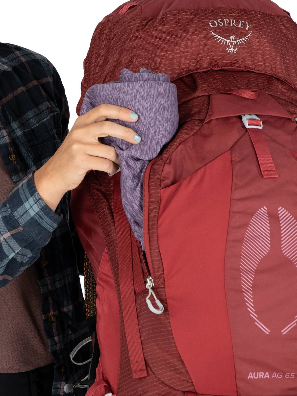 Osprey Aura AG - 65L - XS/S - Enchantment Purple
