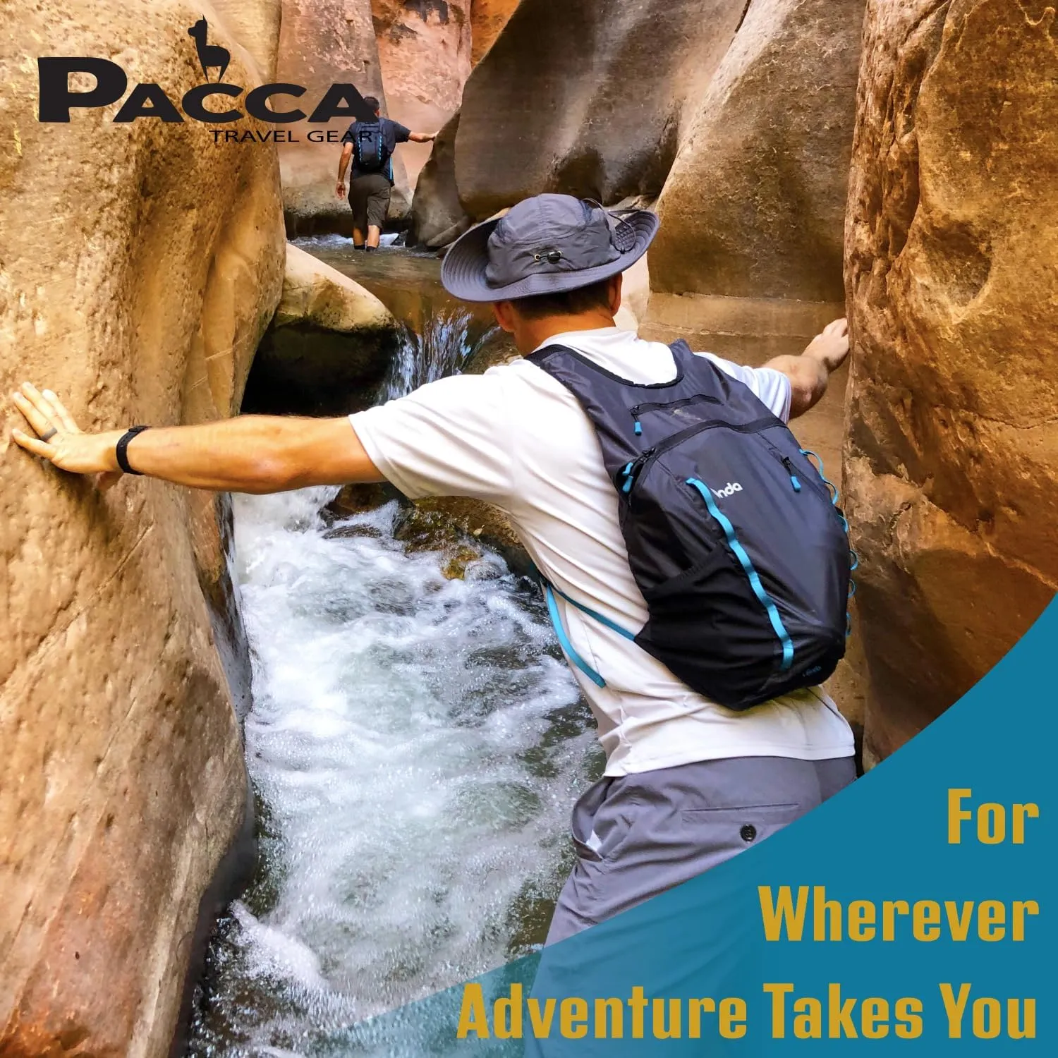 Pacca Onda 20L Packable Hiking Backpack | Ultralight Foldable Camping Day Pack