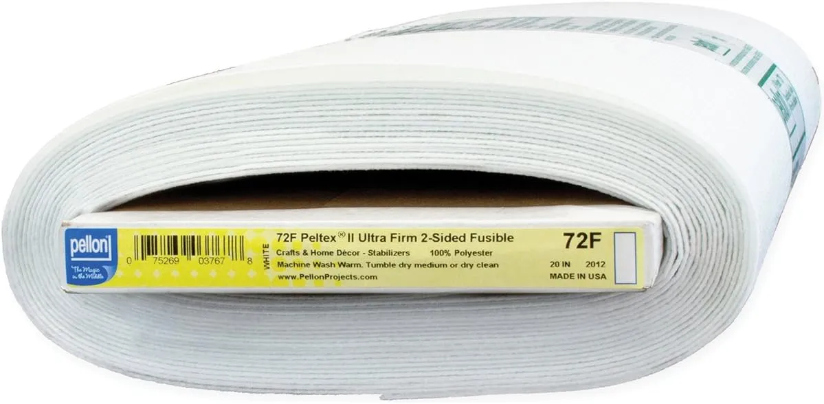 Pellon Peltex II Stabilizer, White 20" by 10 yd