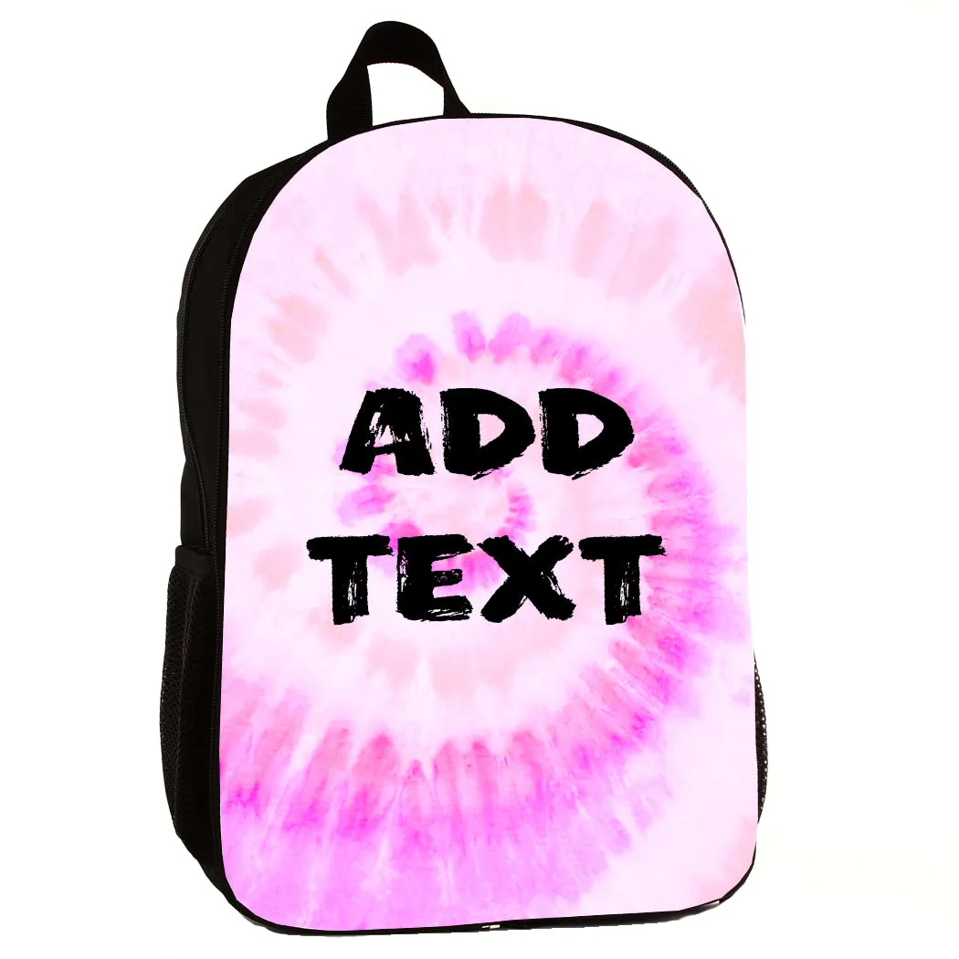 Personalized Tie Dye Backpacks / Lunch Bag / Duffel Bag / Bottle