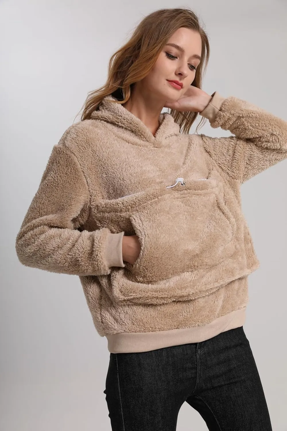 Pet Cat Dog Pouch Hoodies Small Animal Carrier – Kitten Puppy Pouch Sweatshirt Kangaroo Pocket Pullover Top