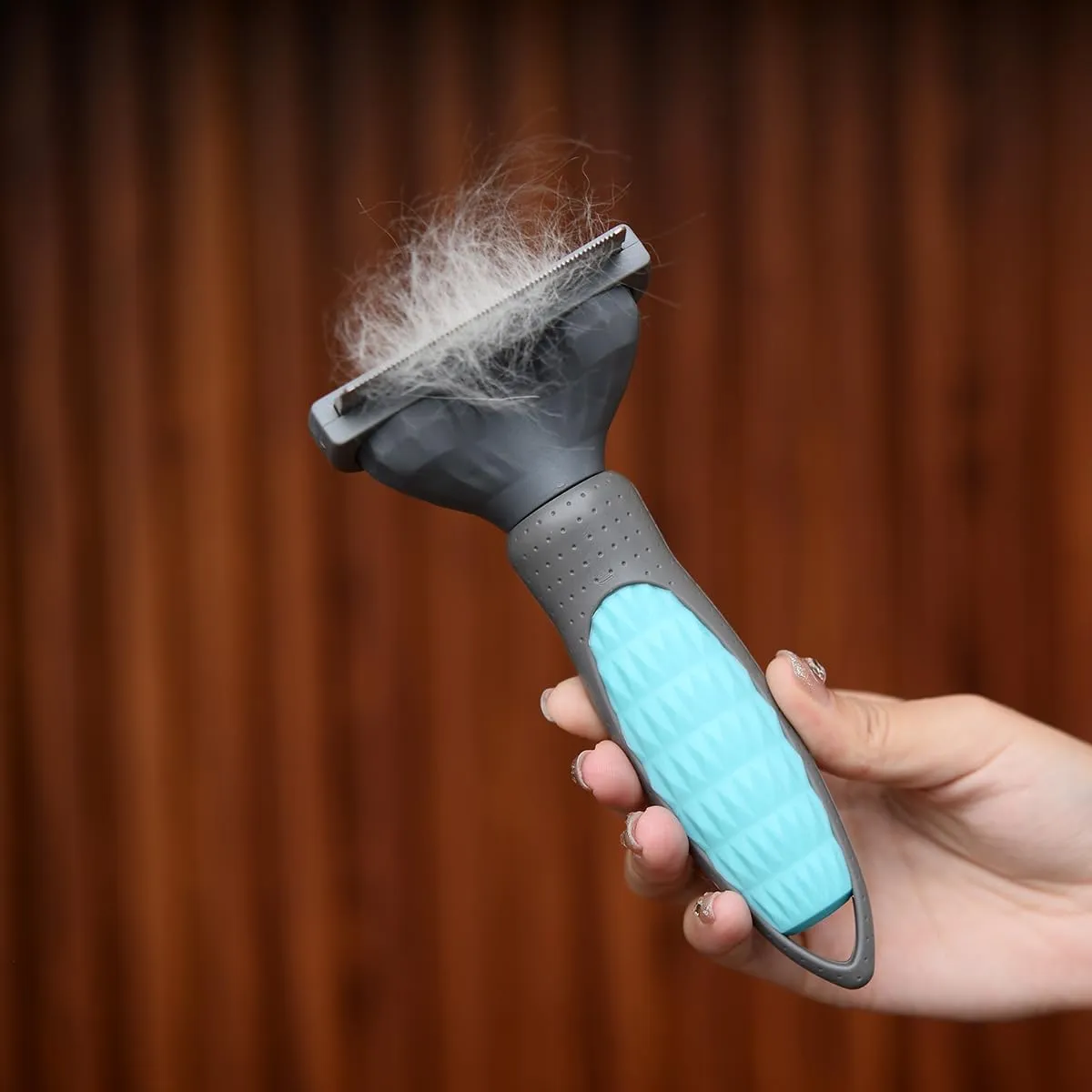 Pet Grooming Kit for Cats and Small Dogs, Undercoat Deshedding Tool Set, Gently and Effectively Remove Loose Hair and Reduce Shedding, Includes a Brush and a Double-sided Silicone Glove