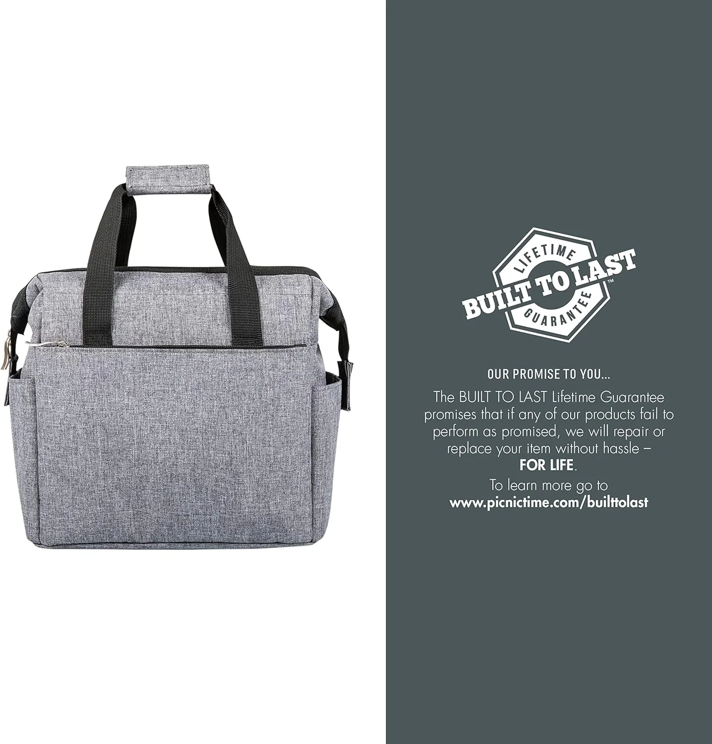 PICNIC TIME NHL On The Go Lunch Bag, Soft Cooler Lunch Box, Insulated Lunch Bag
