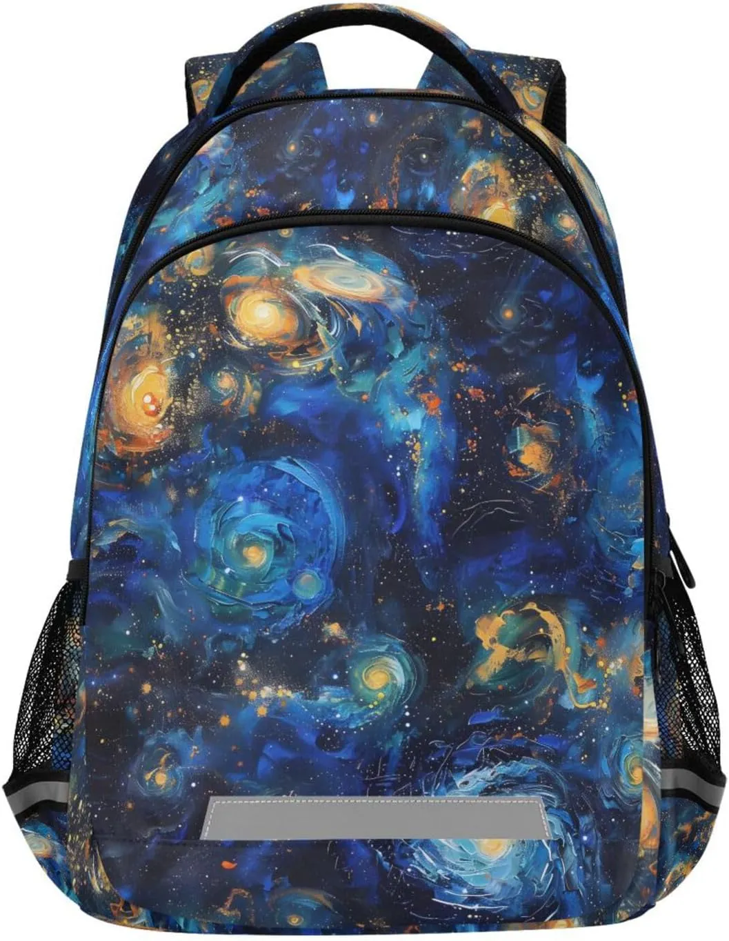 Planet Nebula Starry Sky School Backpack for boys girls Bookbag for College Travel Backpacks with Laptop Compartment