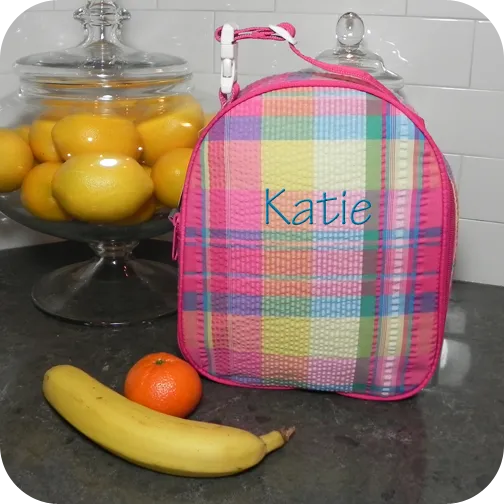 Popsicle Plaid Gumdrop Lunch Box