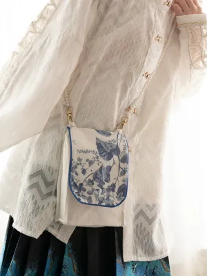 Porcelain Crossbody Phone Bag for Women