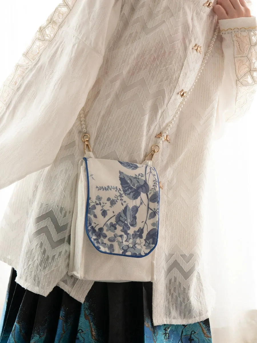 Porcelain Crossbody Phone Bag for Women