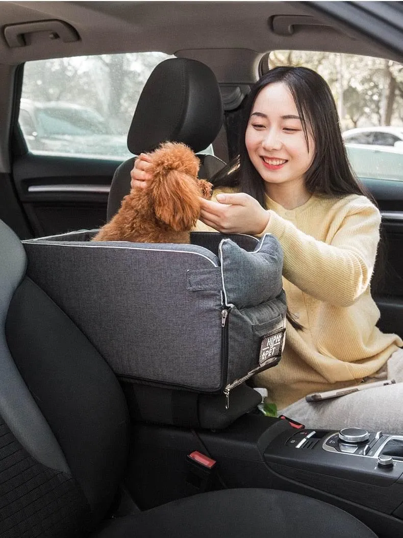 Portable Pet Carrier - Travel Tote with Cozy Bed