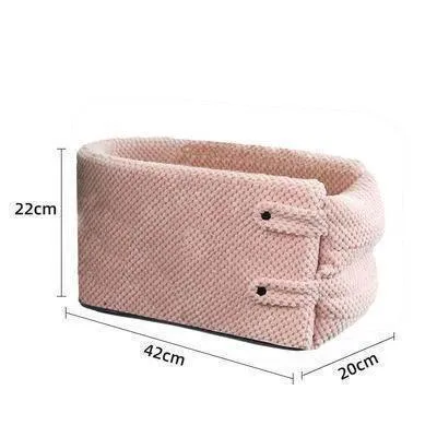 Portable Pet Carrier - Travel Tote with Cozy Bed