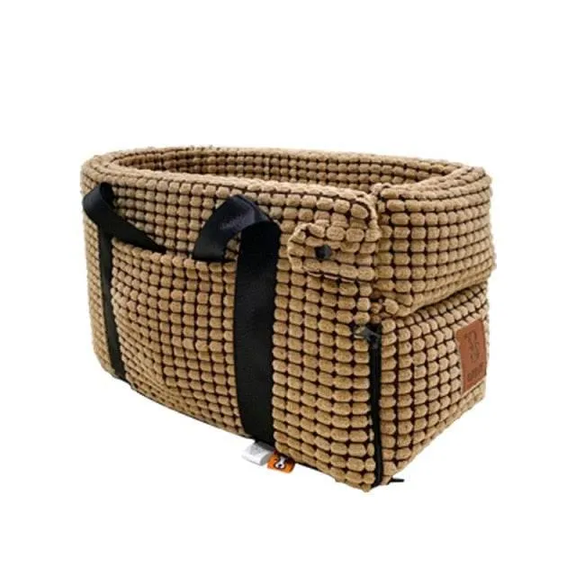 Portable Pet Carrier - Travel Tote with Cozy Bed