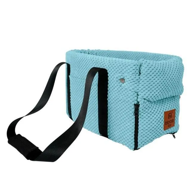 Portable Pet Carrier - Travel Tote with Cozy Bed