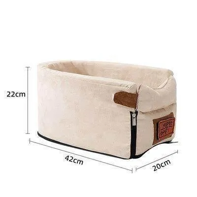 Portable Pet Carrier - Travel Tote with Cozy Bed