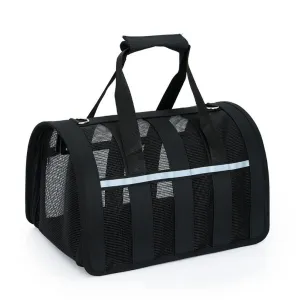 Portable Space Capsule Pet Bag with Geometric Pattern
