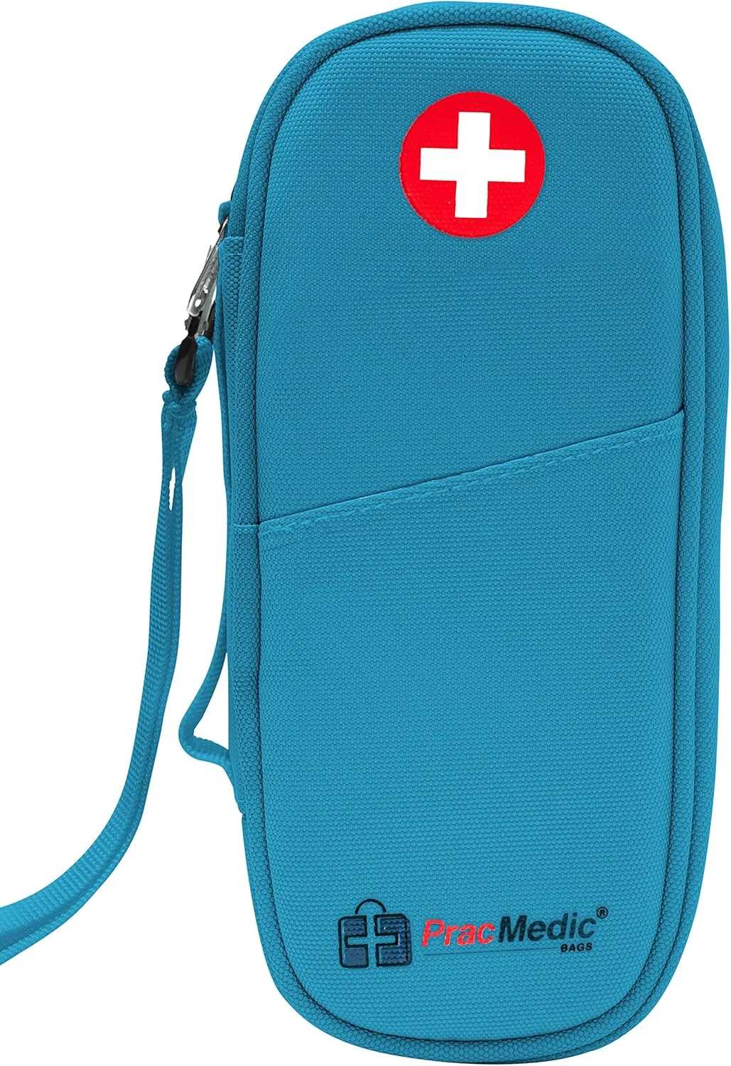 PracMedic Bags Epipen Carry Case– Insulated Epi Pens Carrying Case for Epipens, Auvi-Q, Inhaler, Allergy Medication & Diabetes Supply– Durable Emergency Medical Pouch for Travel (Teal)