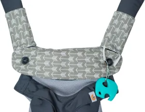 Premium Drool and Teething Reversible Cotton Pad - Fits Ergobaby Four Position 360 and Most Baby Carrier