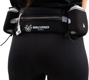 Premium Quality No Bounce Runners Hydration Belt With Reflectors, Smartphone Pocket & BPA free Water bottles
