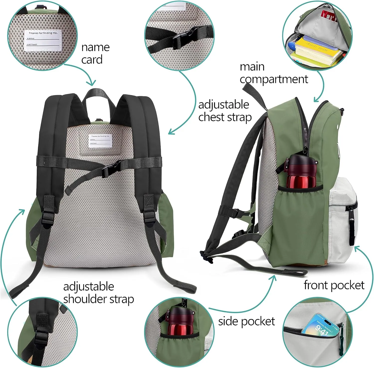 Preschool Toddler Backpack For Boys Girls, Mini School & Travel Backpack - Small Kindergarten Backpack, 11" H, For Kids 1-3