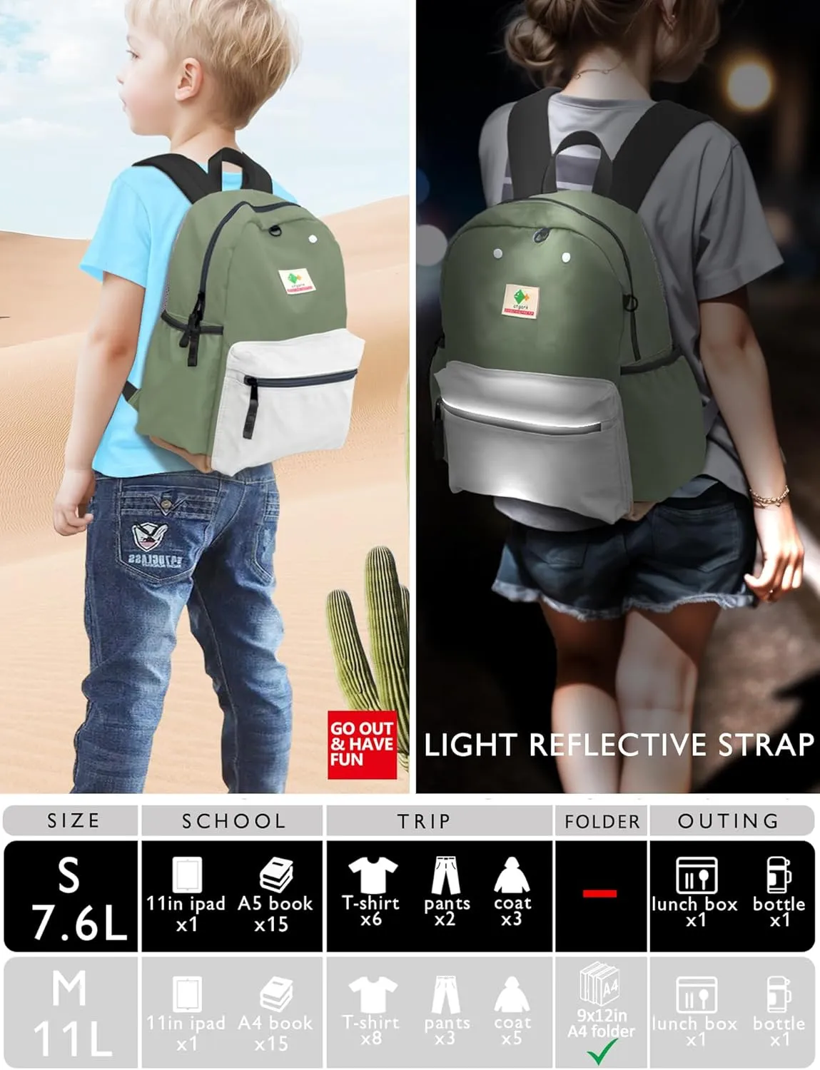 Preschool Toddler Backpack For Boys Girls, Mini School & Travel Backpack - Small Kindergarten Backpack, 11" H, For Kids 1-3