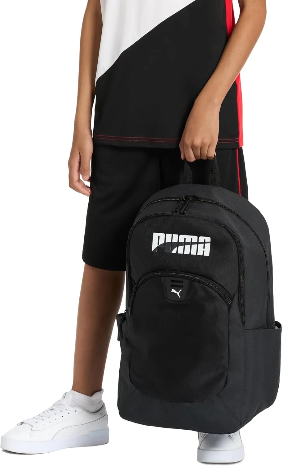 PUMA Unisex Kid's Rally Backpack, High Risk Red, Large