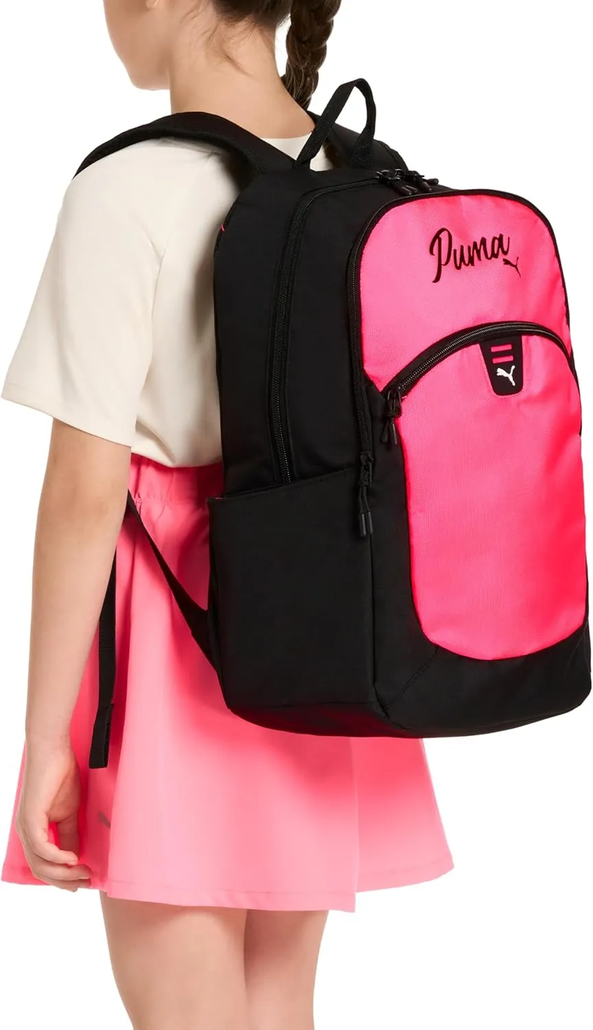 PUMA Unisex Kid's Rally Backpack, Knockout Pink, Large