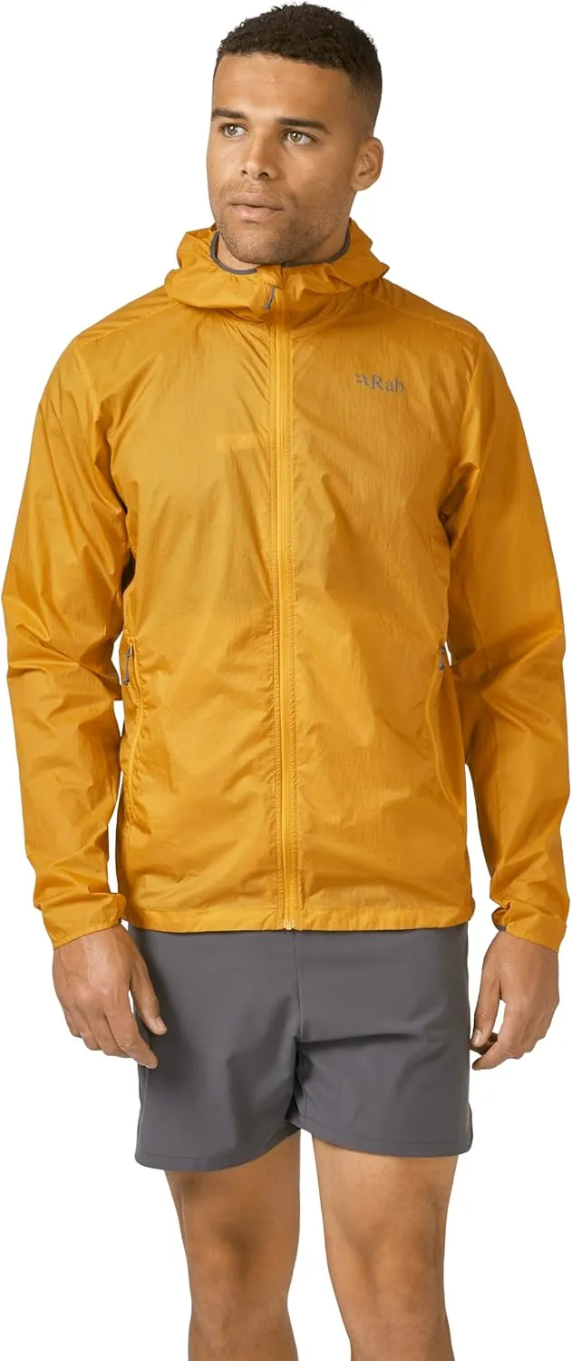 Rab Men's Vital Hoody Ultralight Windproof Shell Jacket for Hiking, Trail Running, & Climbing