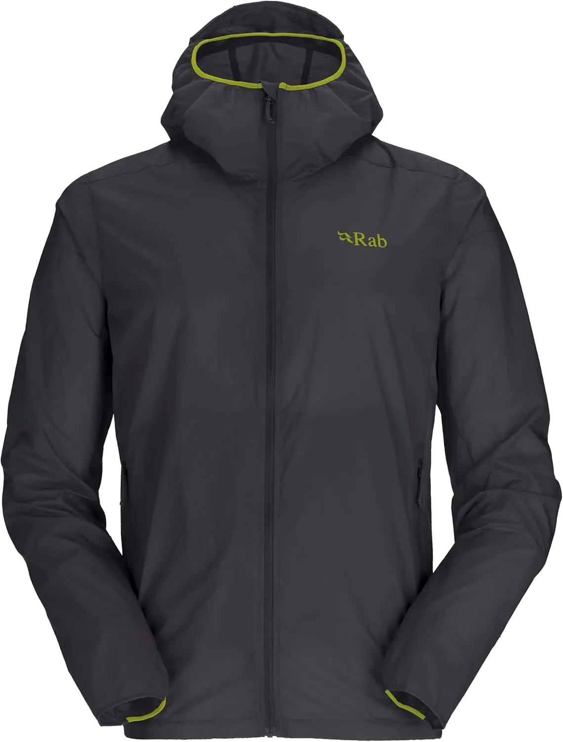 Rab Men's Vital Hoody Ultralight Windproof Shell Jacket for Hiking, Trail Running, & Climbing