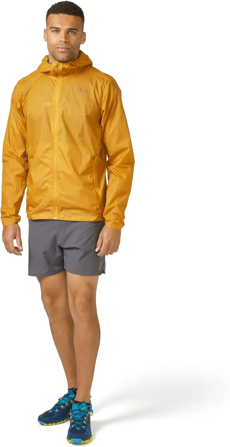 Rab Men's Vital Hoody Ultralight Windproof Shell Jacket for Hiking, Trail Running, & Climbing
