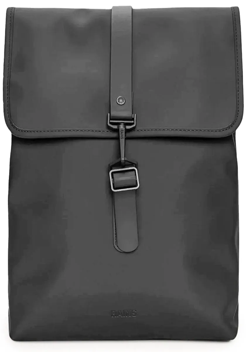 Rains Rucksack In Black