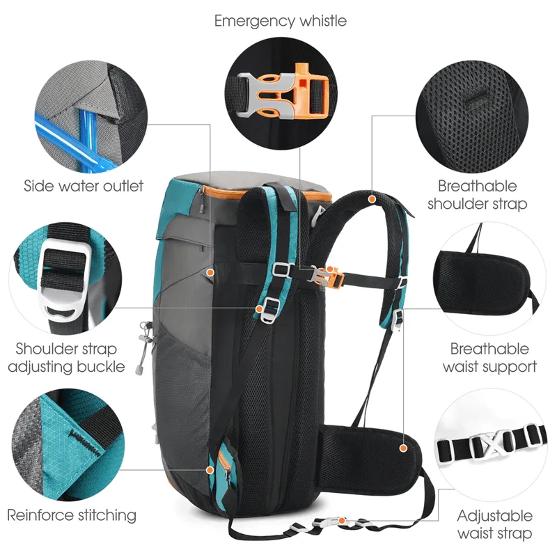RAPIDSACK - Waterproof Mountaineering Bag 22L