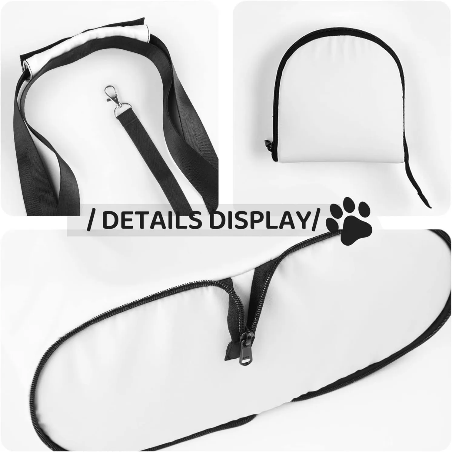 Realistic Deer Skin Print Pet Carrier for Small Dogs Cats Portable Soft-Sided Pet Carrier Purse Foldable Small Dog Tote Bag for Travel Shopping