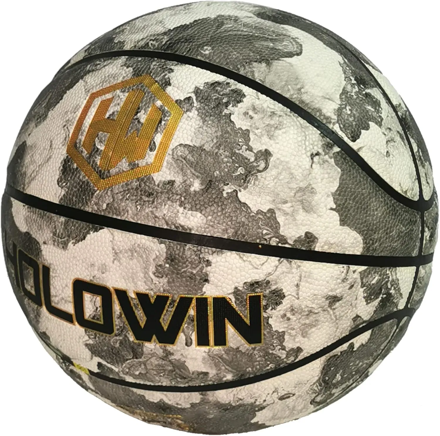 Reflective Glowing Holographic Luminous Basket Ball for Night Game, Perfect HoloHoops Gifts Toys