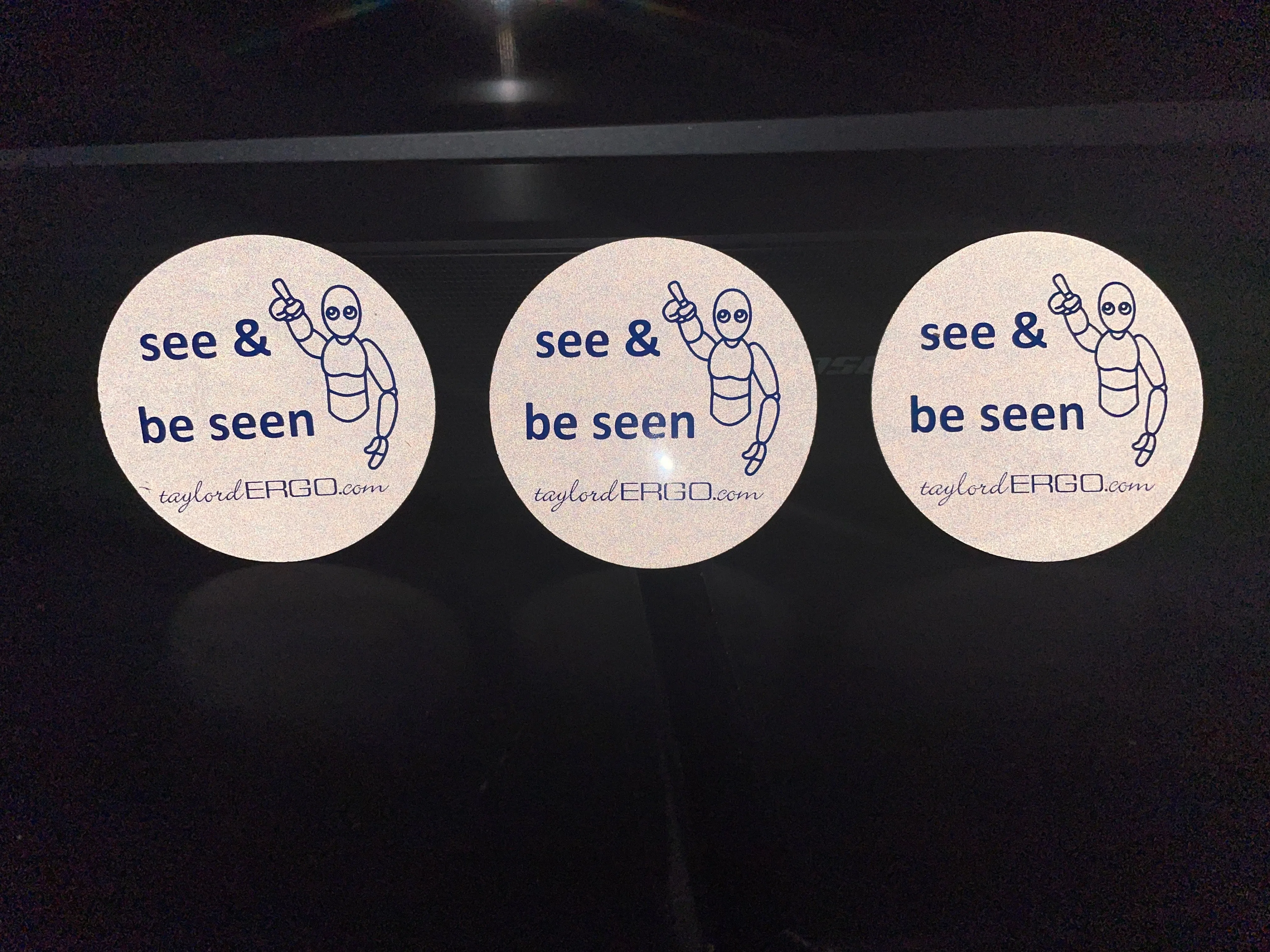 Reflective sticker