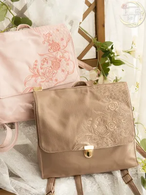 Rose Lily Hanfu Backpack for Women