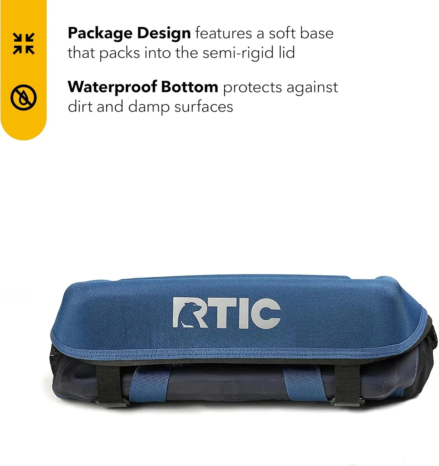RTIC 28 Can Everyday Cooler, Soft Sided Portable Insulated Cooling for Lunch, Beach, Drink, Beverage, Travel, Camping, Picnic, for Men and Women