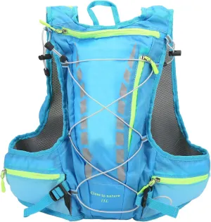 Running Hydration Backpack Insulated Marathon Equipment for Outdoor Hiking Blue 15l