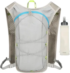 Running Hydration Vest, Hydration Pack, Hiking Fitness Bag, 500ml, Slim-Fit Ergonomic Design, Lightweight Construction, Ideal for Running, Cycling, Hiking