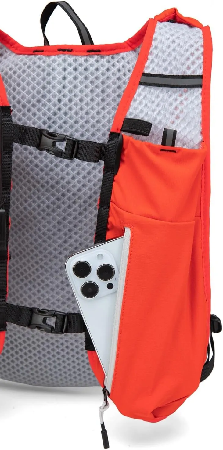 Running Vest for Women and Men Lightweight Hydration Backpack Pack with 1.5L Water Bladder Bag Running Gear Accessories for Hiking Trail Cycling Marathon