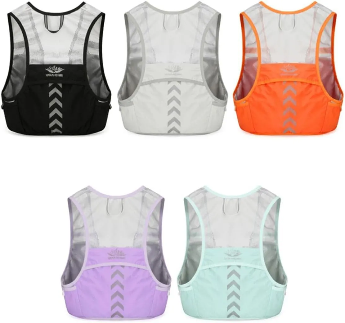 Running Vest, Hydration Pack, Sports Accessories, Breathable Hydration Backpack for Running Camping Sports Hiking
